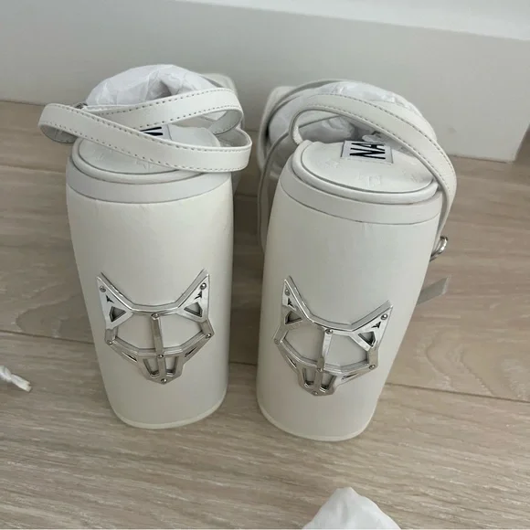 christinabrittain Naked Wolfe Jada White Leather EU37 - Picture 6 of 9